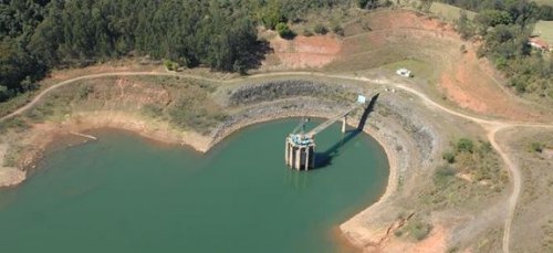 O Sistema Cantareira é um dos reservatórios com o nível redu / Sabesp - divulgação 01042014-111041-sistemacantareira