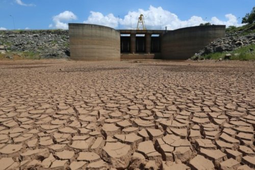 Represa da Cantareira, sob impacto da seca - Foto: Diário do Centro do Mundo 03032015-194735-cantareira