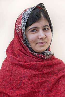Malala Yousafzai, ganhadora do Nobel da Paz em 2015/Imagem: Divulgação Nobel Prize